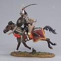 Ottoman Cavalry Attacking with Saber - Silver