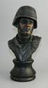 Bronze Finish "Army Man" Bust