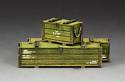 Wooden Ammunition & Weapons Crates (Olive Drab Color)