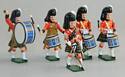 Cameron Highlanders Drummers & Leader