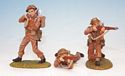 Three British WWII Infantrymen