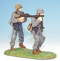 WWII German Infantry MG42 Team