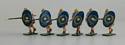 Romans Advancing with Spears and Shields