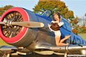 North American T-6 Texan with Tammy, 2018