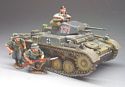 Panzer MkII with Commander and 2 Wehrmacht Soldiers