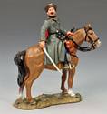 Mounted Cossack Officer with Sword