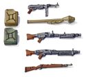 German Weapons Set