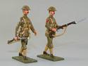 British WWI Infantry in Khaki with Lee-Enfield Rifles