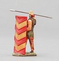 Persian Immortal Throwing Spear - Red & Yellow Long Shield