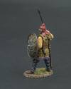 Shouting Persian Immortal with Silver Round Shield