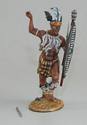 iNgobamakhosi Zulu Warrior Charging with Spear and Shield