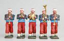 Five Piece Zouave Band - American Civil War - Matte