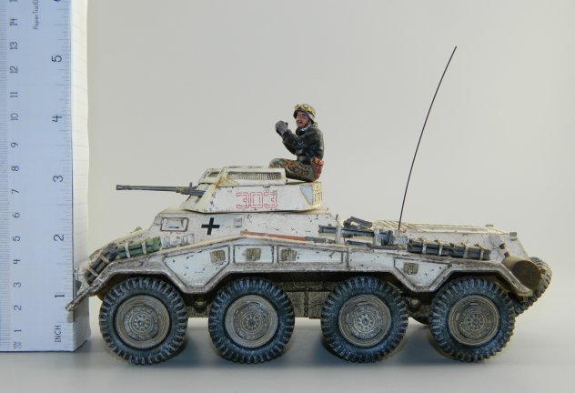 BBG048 Sd. Kfz. 234/1 Schwerer Panzerspähwagen – King & Country – Retired – 1/30