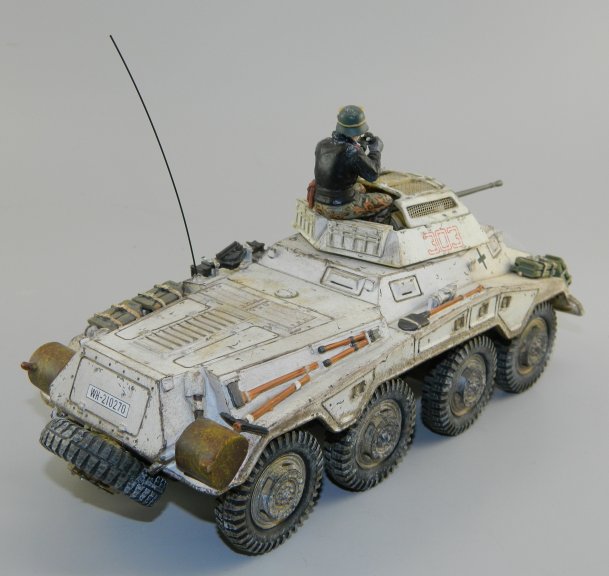 Sd.Kfz.232 Schwerer Panzerspähwagen 8-Rad Afrika-Korps – Lil's Hobby Center