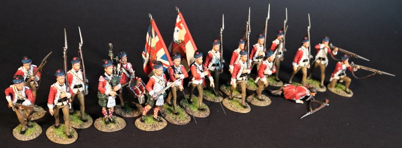 JOHN JENKINS DESIGNS S62-02 Wounded Drummer and Infantry, 62nd Regiment
