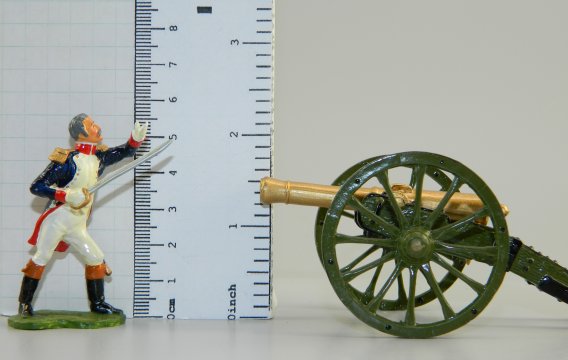 Figurine First Legion Nap 0440 - Soldat Allemand Premier Empire, 1/32 (60mm), Plomb Peint