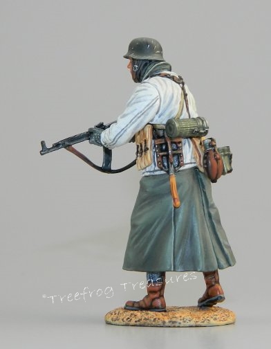 WW2 German Panzer Grenadier minifigure With MG