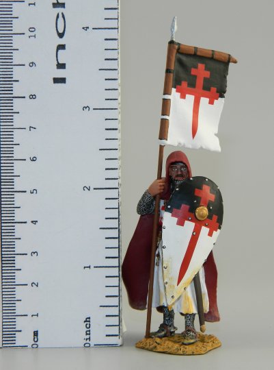 Standing Knight With Flag & Shield|MK010|King & Country Toy Soldiers