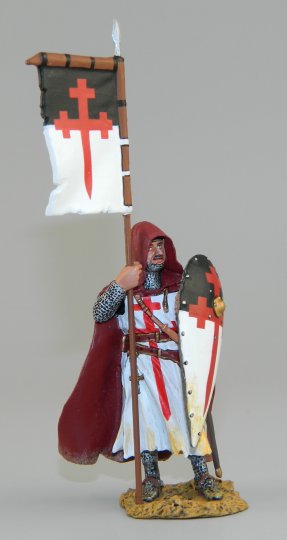 Standing Knight With Flag & Shield|MK010|King & Country Toy Soldiers