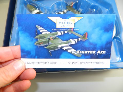 P-38J - Lightning of Capt. Robin Olds|Corgi|US36603|Airplane
