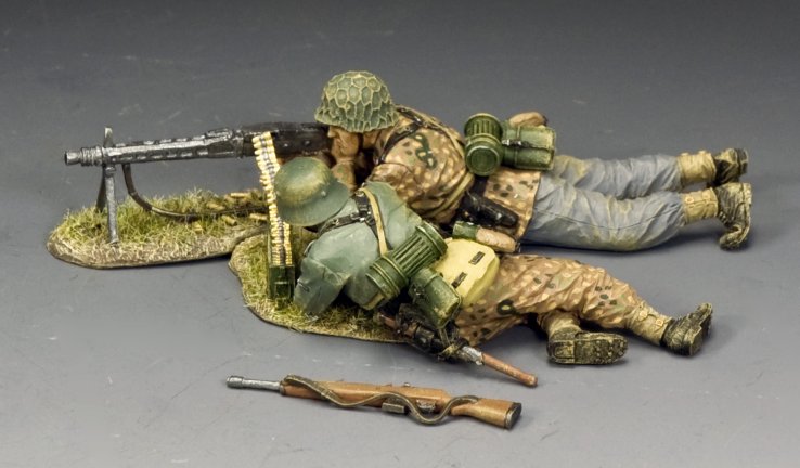 HJSS MG42 Gun Team|WS372|King & Country|WWII Germans