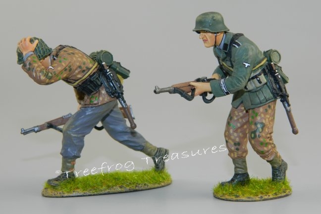 Figurine King & Country WS382 Advancing Under Fire - Neuf En Boîte, 54mm