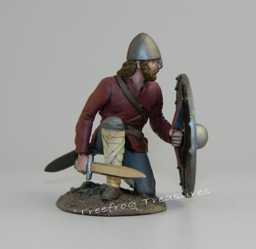 B62109 W.Britain Saxon Warrior Shield Wall Defender _1 Wrath of the Northmen 