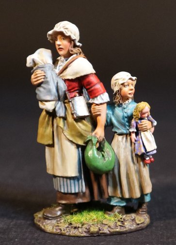 Mother & Daughters, Settlers and Refugees