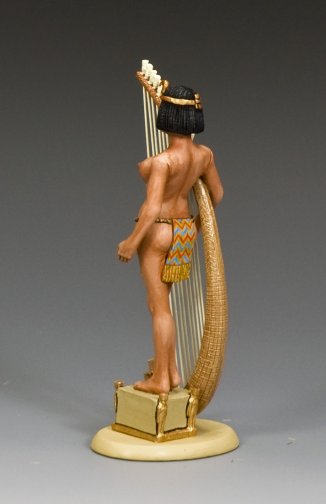 Figurine King & Country AE079 – Harpiste Égyptienne – Collection