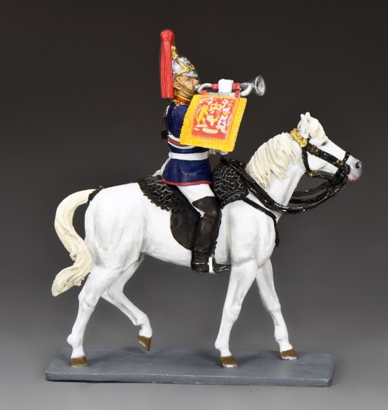 King and (&) Country CE100 Mounted Blues And Royals Trumpeter