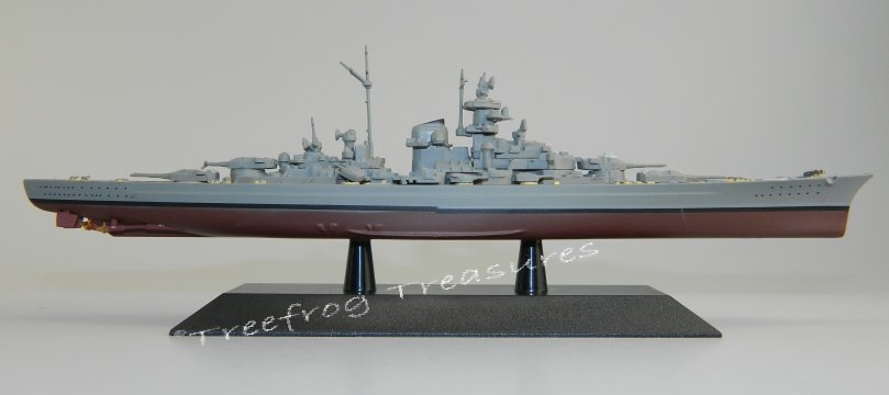 Warship Tirpitz Battleship Germany 1939 Military EDICOLA 1:1250 WARSHIP012 