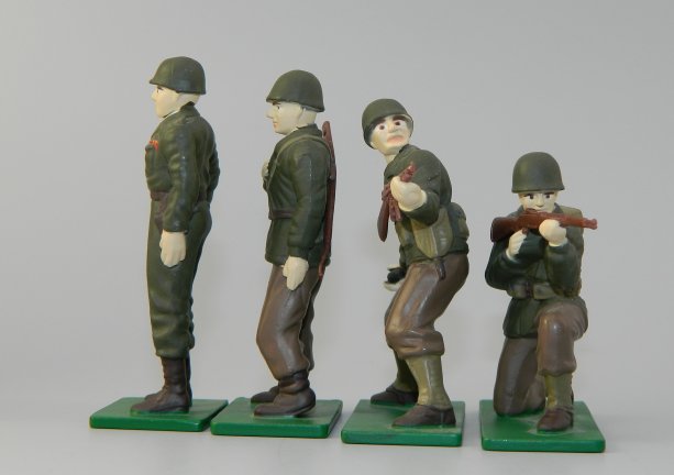 Elite Command Series Diecast Set General George S Patton US Third Army Soldiers for sale online 