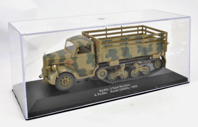 4.Pz.Div Sd.Kfz.3 Opel Maultier Ponyri USSR 1943 1/72 DIECAST Halftrack IXO 