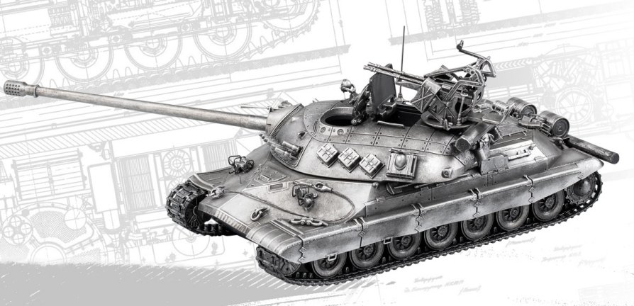 IS-7 Granite Standard (Metallic) Edition - 1/32nd Scale