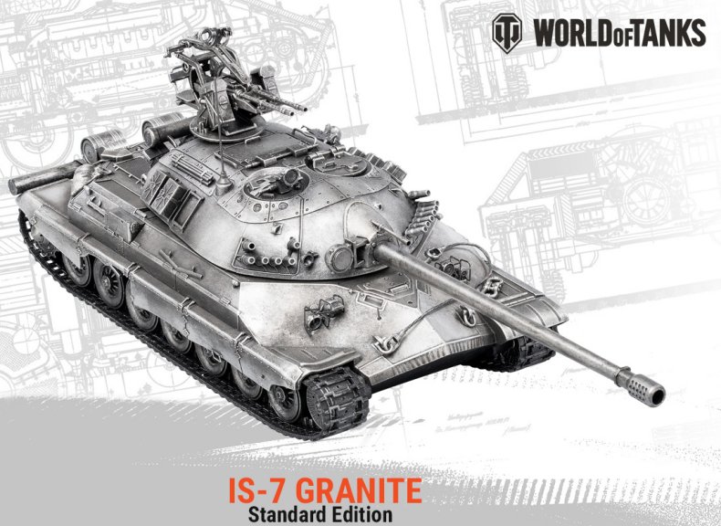 IS-7 Granite Standard (Metallic) Edition - 1/32nd Scale