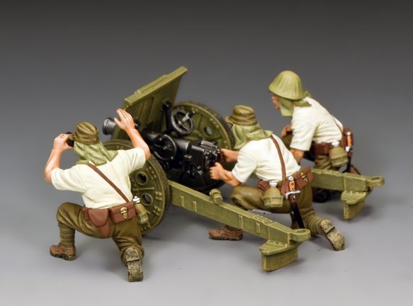 JN045 The Japanese Light Howitzer & Crew by King & Country 