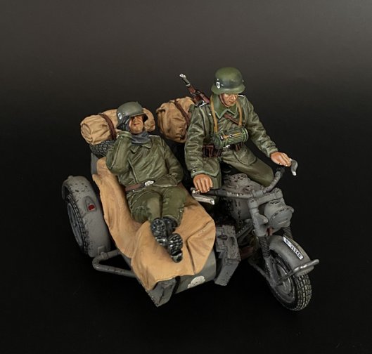Waffen SS R75 Motorcycle with Sidecar #1