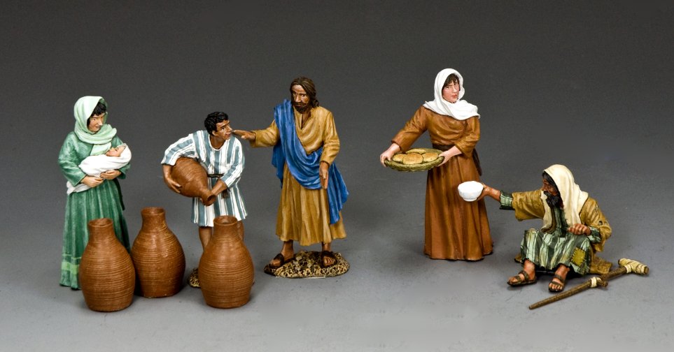 LOJ046 Woman & Baby figurines et collections