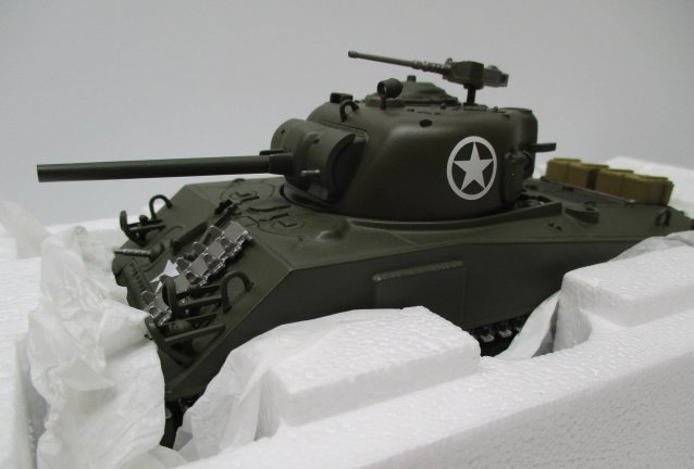 Sherman M4A3 Battle Tank, USA 1945|Minichamps|Die-Cast Model|1