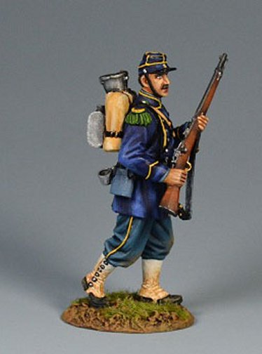 Kneeling Firing Chasseur, Chasseur à Pied, Franco-Prussian War, 1870-71