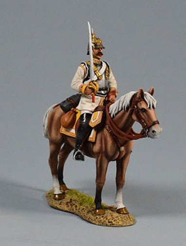 Prussian Cuirassier Standing Ready|P6012|Team Miniatures|Franco