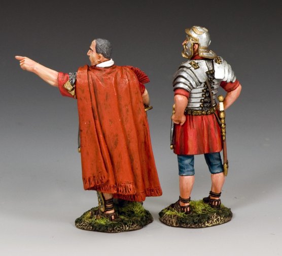 King & Country ROM034 The Ballista Command Set | Figurines 54mm Plomb Peint | Neuf
