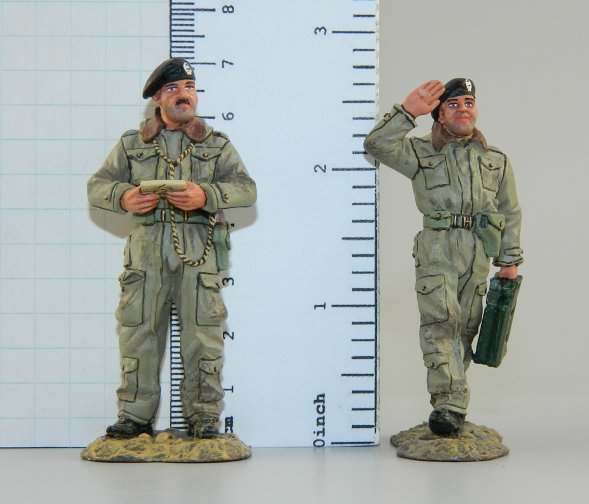 SGS-DD009 'Tankers In Normandy' Value Added Set figurines et SGS-DD009 'Tankers In Normandy' Value Added Set figurines et