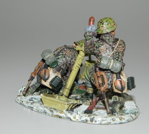 Figurine Thomas Gunn - WW2 COMM007 Mortier