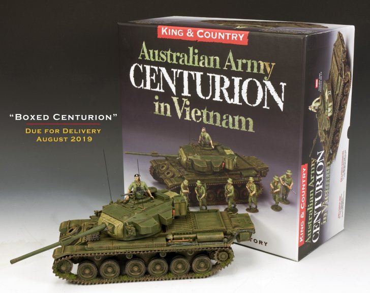 Figurine King & Country VN065 - The Aussie Centurion - Plomb Peint - Neuf