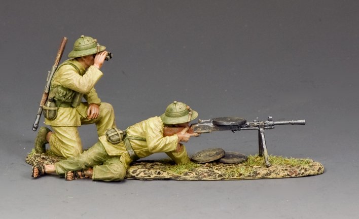 VN080 The NVA Machine Gun Team by King and Country 
