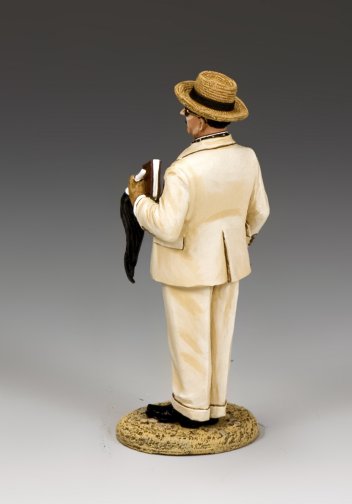 KING & COUNTRY WORLD OF DICKENS WOD063 BELGIAN DETECTIVE HERCULE POIROT MIB 