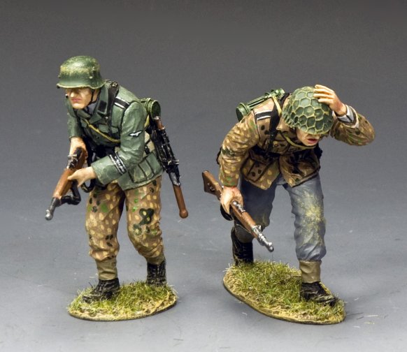 Figurine King & Country WS382 Advancing Under Fire - Neuf En Boîte, 54mm